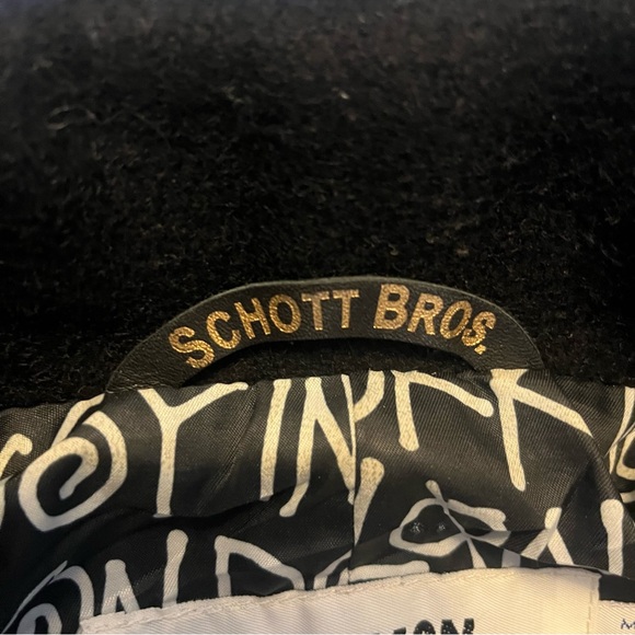 Schott Bros NYC US 740N Pea Jacket  Stussy  Peacoat Mens Size 36 USA - Picture 9 of 11